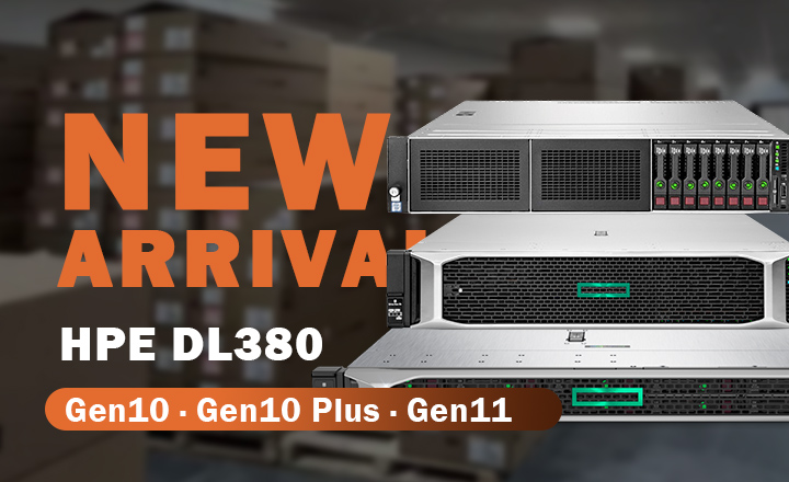 Новое поступление: сервер HPE DL380 Gen10, Gen10 Plus, Gen11, монтируемый в стойку.